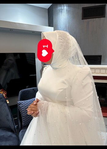 Tesettür gelinlik - Görsel 6