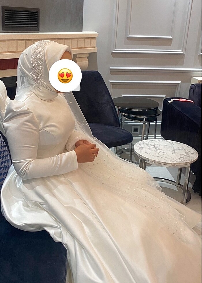 Tesettür gelinlik - Görsel 2