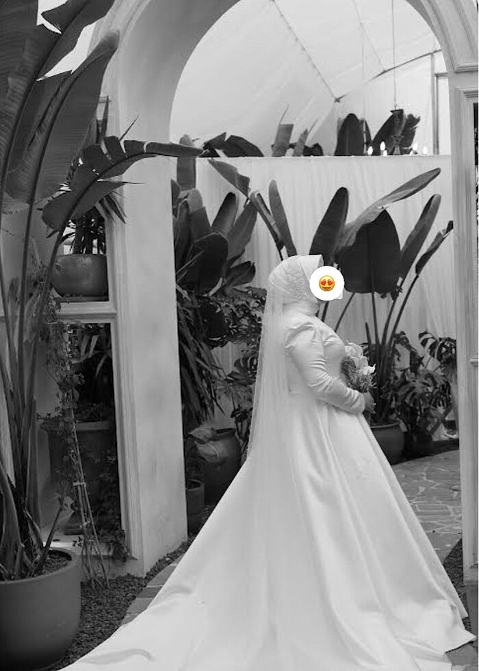 Tesettür gelinlik - Görsel 3