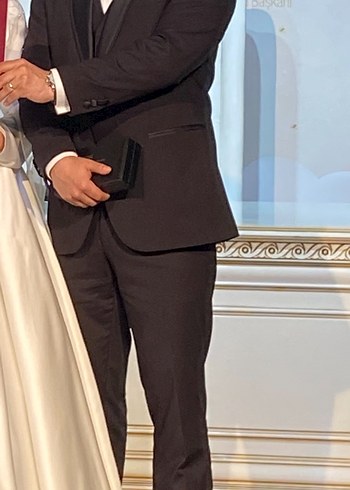 DS DAMAT Klasik Siyah Damatlık Takım Elbise 52 beden - Görsel 5