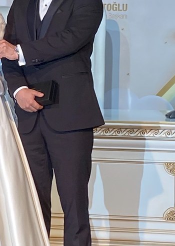 DS DAMAT Klasik Siyah Damatlık Takım Elbise 52 beden - Görsel 4