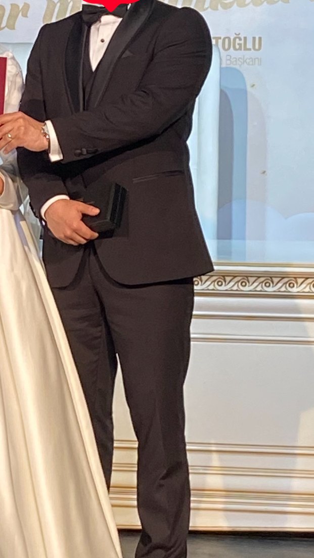 DS DAMAT Klasik Siyah Damatlık Takım Elbise 52 beden - Görsel 5