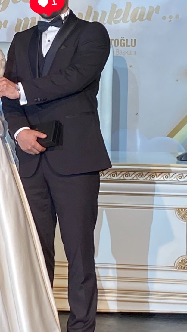 DS DAMAT Klasik Siyah Damatlık Takım Elbise 52 beden - Görsel 4