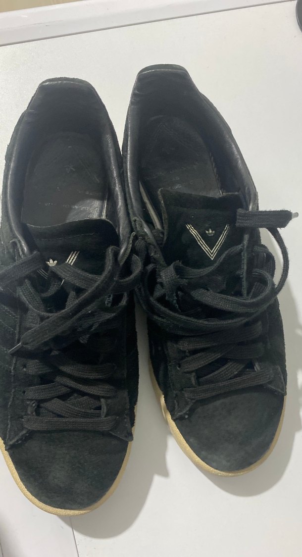 Siyah Süet Kadın Spor Ayakkabı - Görsel 5