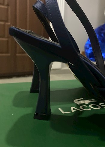 Lacivert Tokalı Topuklu Abiye Ayakkabı - Görsel 5