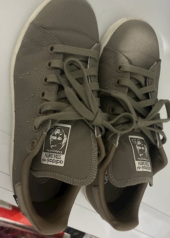 Kahverengi Adidas Kadın Spor Ayakkabı - Görsel 6