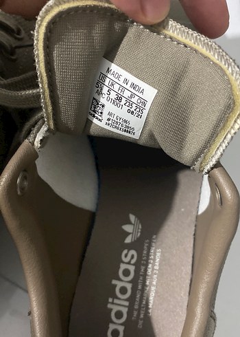 Kahverengi Adidas Kadın Spor Ayakkabı - Görsel 5