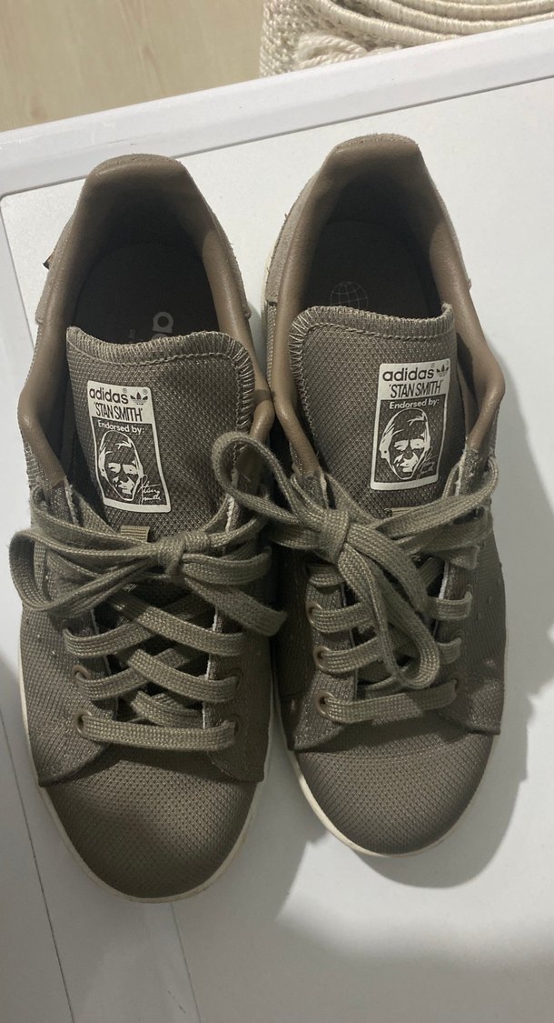 Kahverengi Adidas Kadın Spor Ayakkabı - Görsel 2