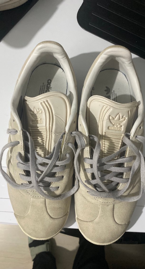 Gri Süet Kadın Spor Ayakkabı - Görsel 5