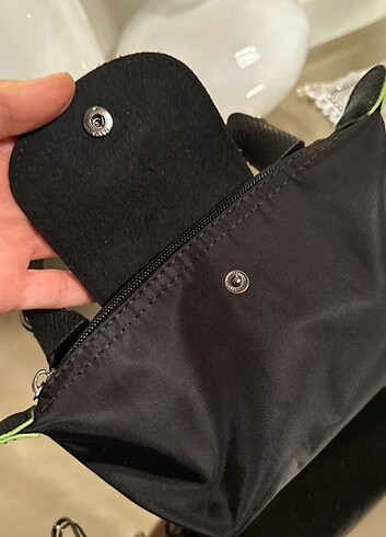 Beden siyah Renk Longchamp xs pouch
