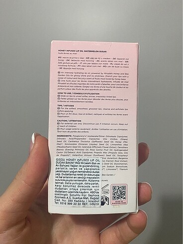 Sephora Gisou lip gloss