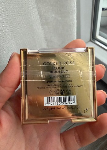 Golden rose allık paleti - Görsel 2