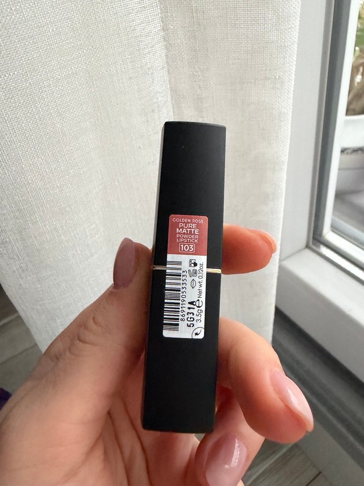 Pure Matte Toz Mat Ruj - Koyu Bej - Görsel 2