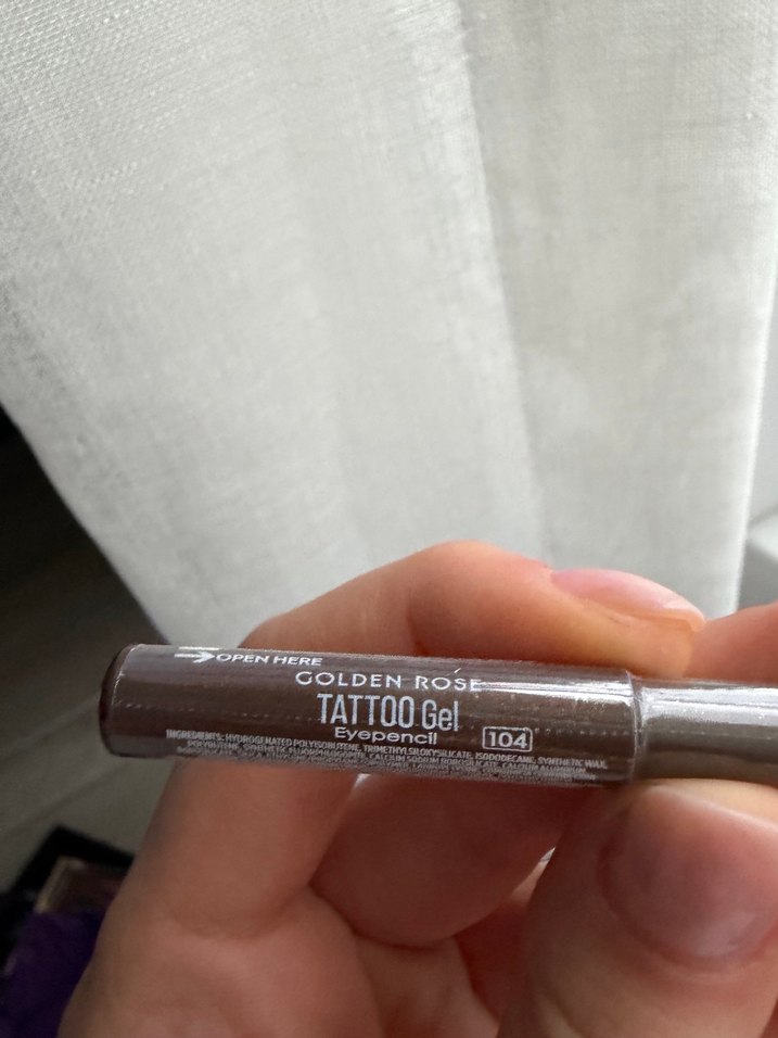 Gri-Bej Çift Uçlu Göz Kalemi - Görsel 2