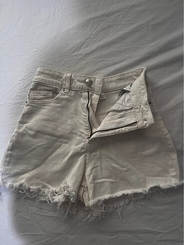 H&M H&M beyaz kot şort