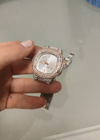Gold Parlak Kadın Kol Saati
