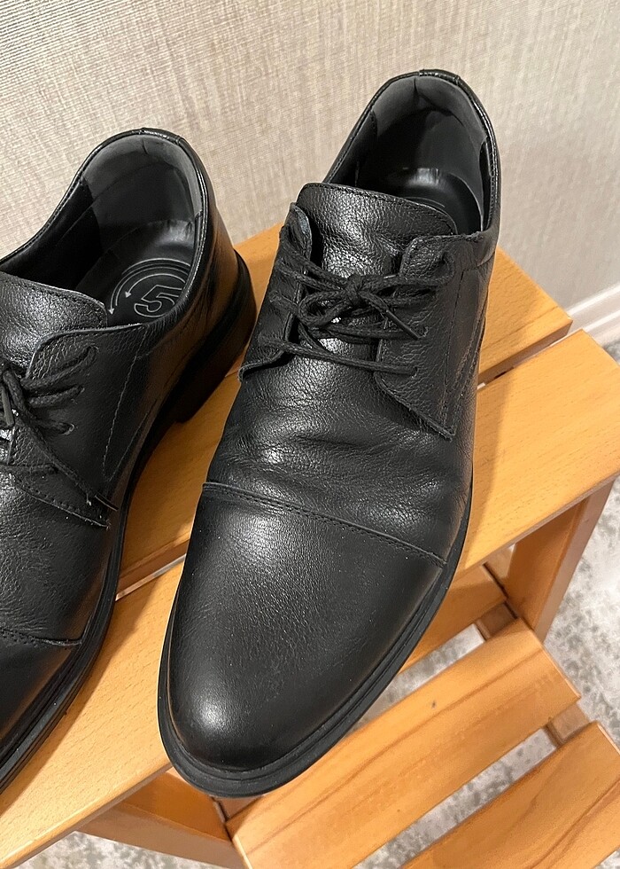 Polaris Siyah Erkek Ayakkabı Klasik - Görsel 3