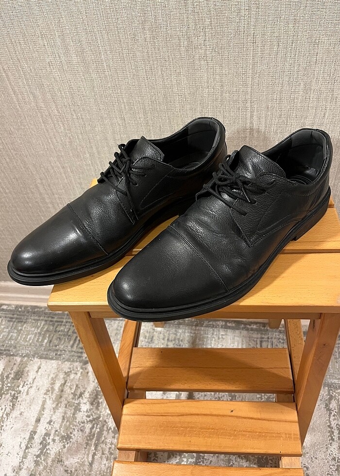 Polaris Siyah Erkek Ayakkabı Klasik - Görsel 2