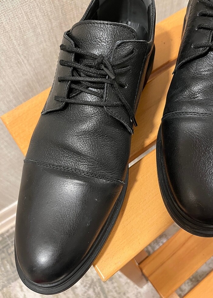 Polaris Siyah Erkek Ayakkabı Klasik - Görsel 4