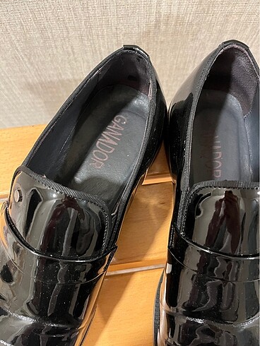 Klasik Erkek Siyah Rugan Ayakkabı - Görsel 7