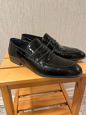Erkek Klasik Rugan Takım elbise Ayakkabısı - Görsel 6