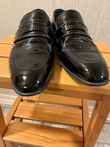 Erkek Klasik Rugan Takım elbise Ayakkabısı - Görsel 10