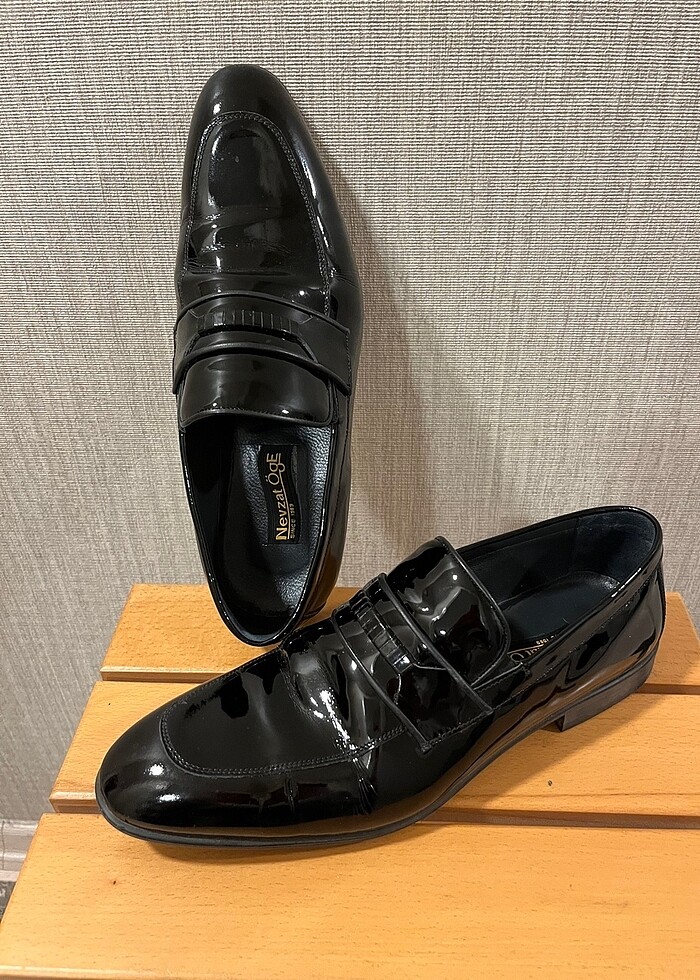 Erkek Klasik Rugan Takım elbise Ayakkabısı - Görsel 3