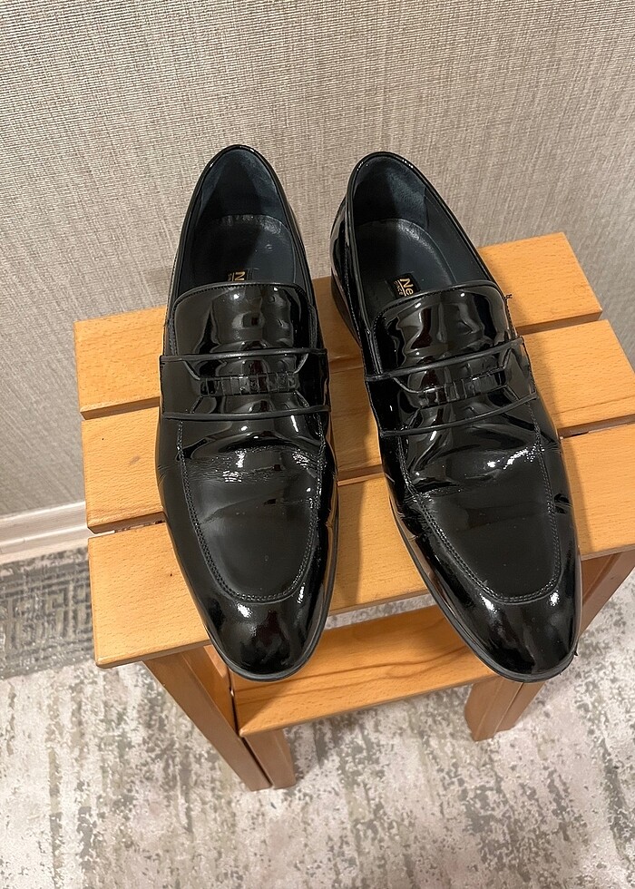 Erkek Klasik Rugan Takım elbise Ayakkabısı - Görsel 5