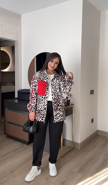 xl Beden ARDİL TASARIM LEOPAR SCUBA TAKIM ????