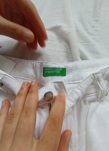 40 Beden BENETTON KADIN PANTOLON 40 BEDEN