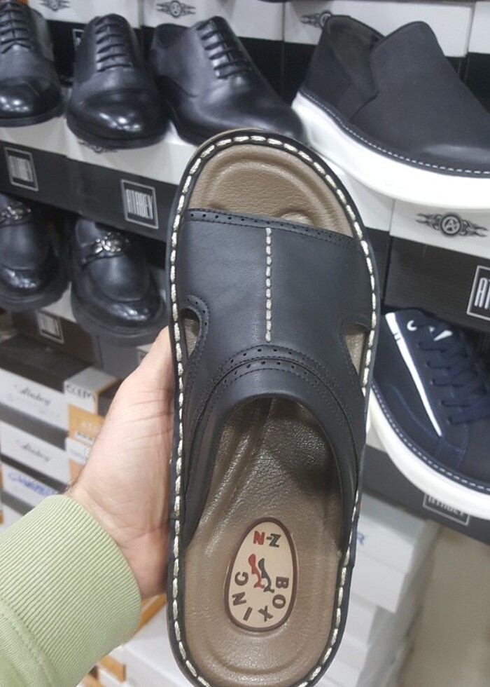 Kaliteli hafif poli taban erkek terlik YENİ ETİKETLİ - Görsel 5