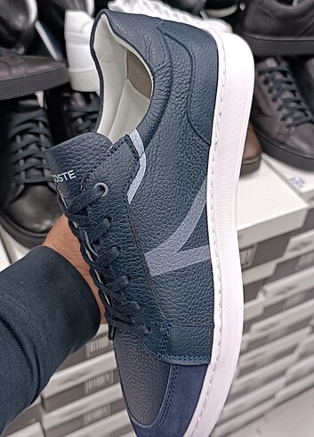 içi dışı 0 hakiki orijinal değeri erkek spor ayakkabı Lacoste - Görsel 4