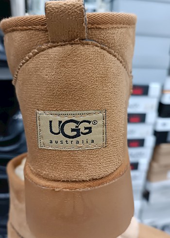 Kürklü Taba Süet ultra mini Bot UGG Yeni ürün - Görsel 7