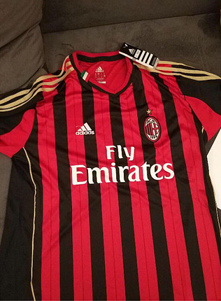 xl Beden kırmızı Renk Milan Forması
