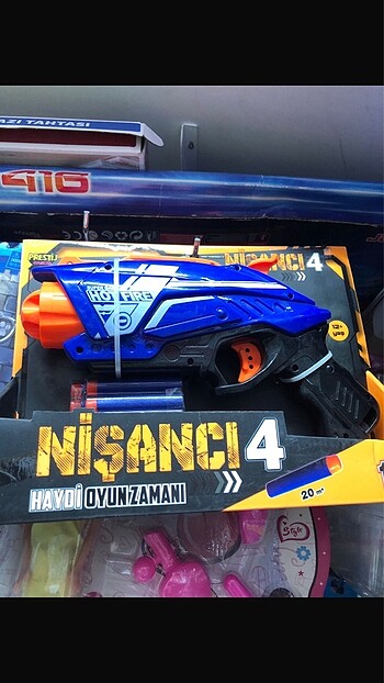 Nişancı 4 sünger atan silah