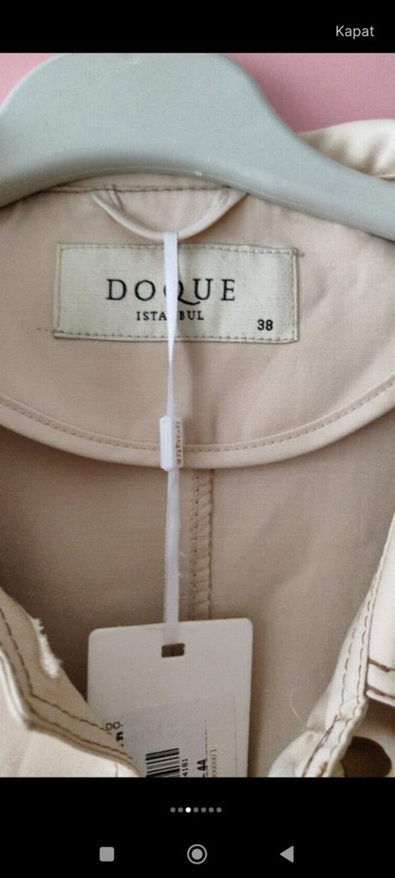 bayan trençkot - Görsel 4