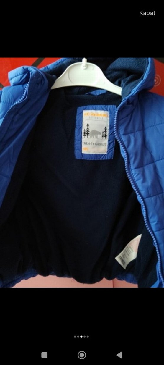 erkek çocuk mont - Görsel 3