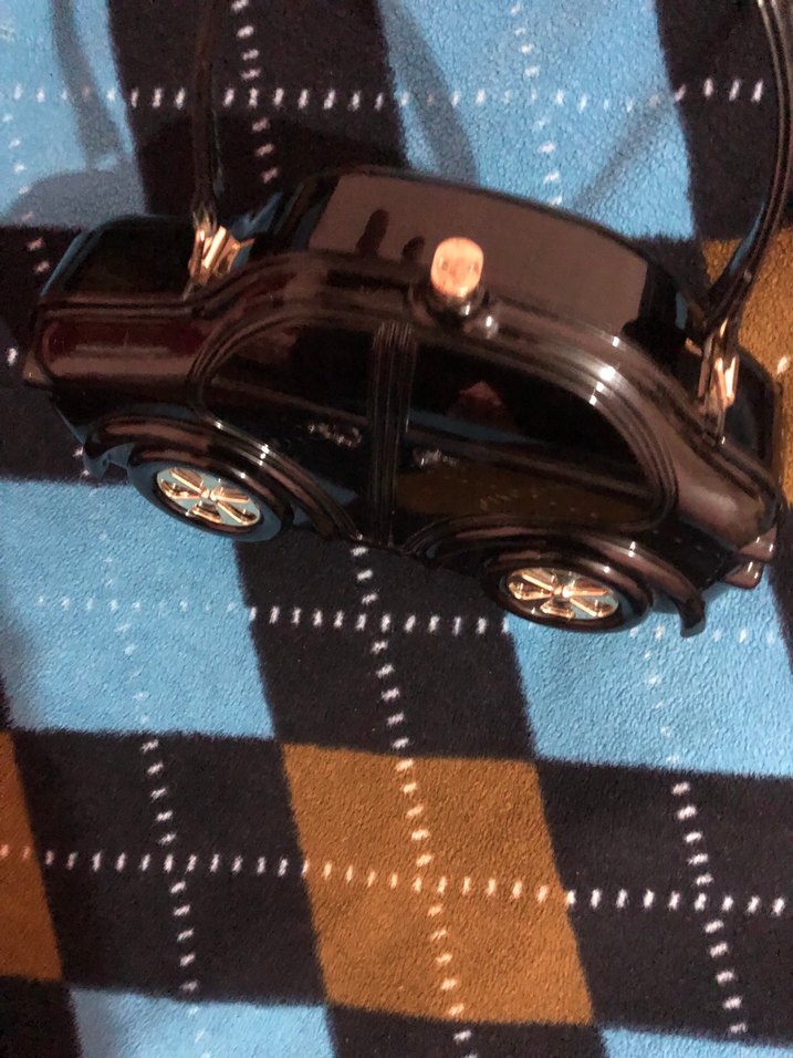 Kilitli Siyah Biker Stil Kadın Çanta - Görsel 4