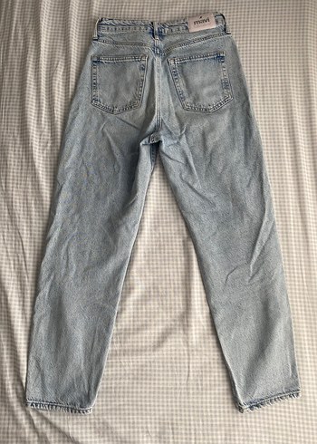 diğer Beden Buz mavisi mom jean