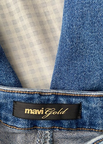 26 Beden mavi Renk Kadın Mavi Denim Midi Boy Kot Pantolon