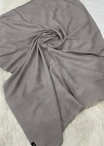 Gri Kadın kaşmir şal bej renk - Görsel 9