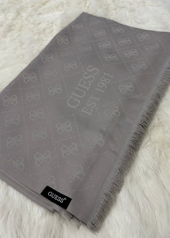 Gri Kadın kaşmir şal bej renk - Görsel 10