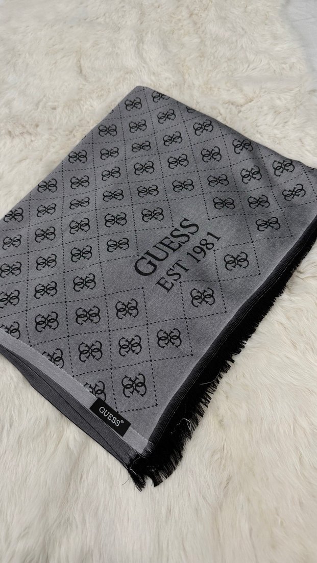 Guess Gri kaşmie Kadın Şal - Görsel 2
