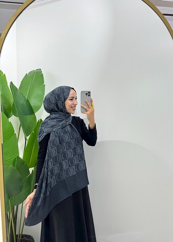 İmannoor damga desen şal - Görsel 6