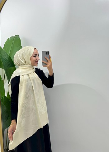 İmannoor damga desen şal - Görsel 3