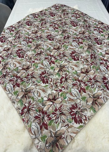 Dantel Detaylı Bohem Kadın Pamuk eşarp - Görsel 2