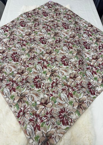 Dantel Detaylı Bohem Kadın Pamuk eşarp - Görsel 5