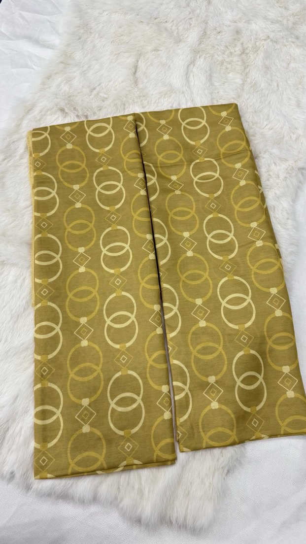 Kadın Pamuk şal yağ yeşili - Görsel 3