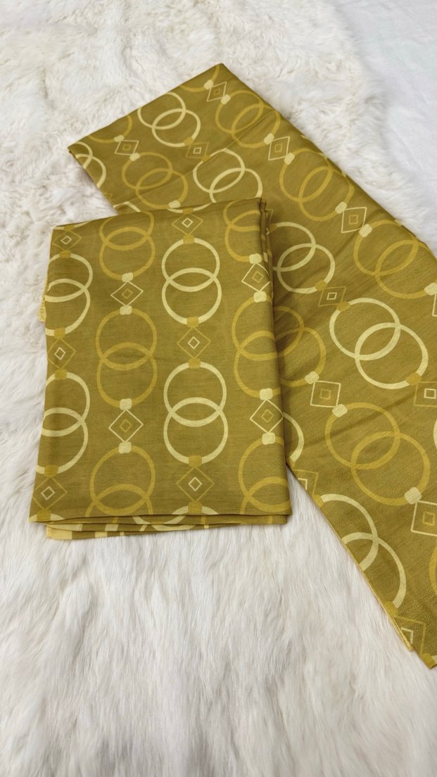 Kadın Pamuk şal yağ yeşili - Görsel 4