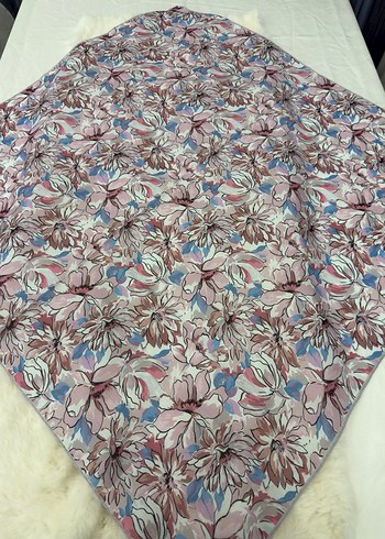 Bohem Çok Renkli  Kadın Pamuk eşarp - Görsel 2